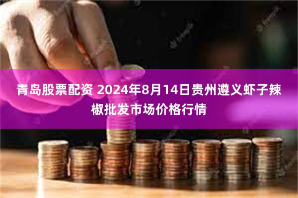 青岛股票配资 2024年8月14日贵州遵义虾子辣椒批发市场价格行情