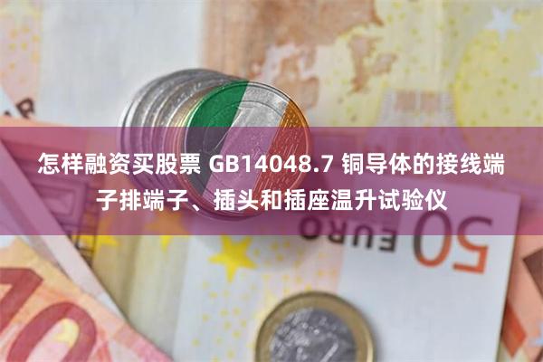 怎样融资买股票 GB14048.7 铜导体的接线端子排端子、插头和插座温升试验仪