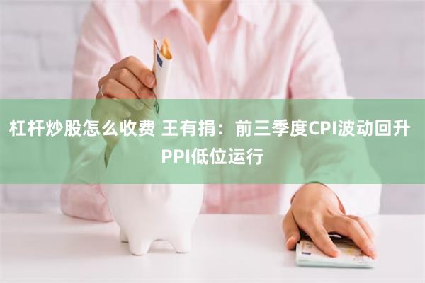 杠杆炒股怎么收费 王有捐：前三季度CPI波动回升 PPI低位运行