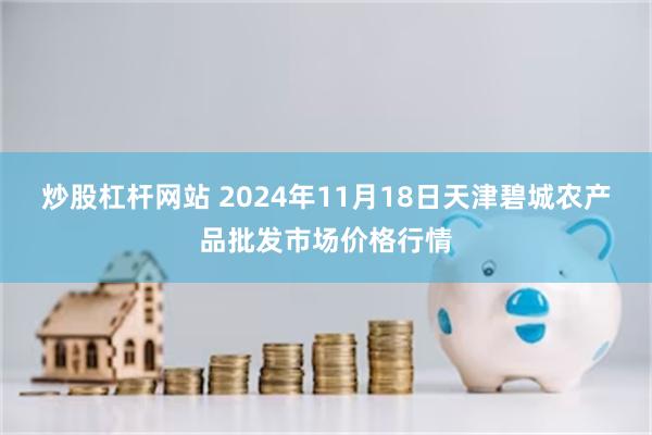 炒股杠杆网站 2024年11月18日天津碧城农产品批发市场价格行情