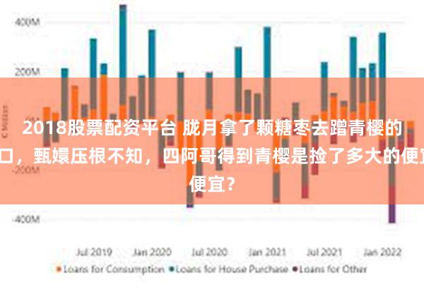 2018股票配资平台 胧月拿了颗糖枣去蹭青樱的袖口，甄嬛压根不知，四阿哥得到青樱是捡了多大的便宜？